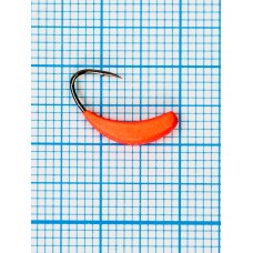 Мормышка Банан Квадратный (Banana Quattro) 0,75/8, красный Fluo +