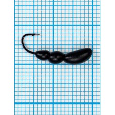 Мормышка Лесной Муравей (Formica RUFA) 1,0/12, чёрный