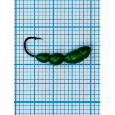 Мормышка Лесной Муравей (Formica RUFA) 1,0/12, зеленый Fluo