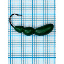 Мормышка Лесной Муравей (Formica RUFA) 2,0/10, зеленый Fluo