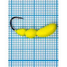 Мормышка Лесной Муравей (Formica RUFA) 2,0/10, желтый Fluo +