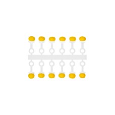 МИКРО-БИС ШАР 2,3 мм. Желтый, (12 штук)                                                   тип подвески-длинная