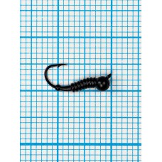 Мормышка Личинка комара (Mosquito) 0,3/14, чёрный